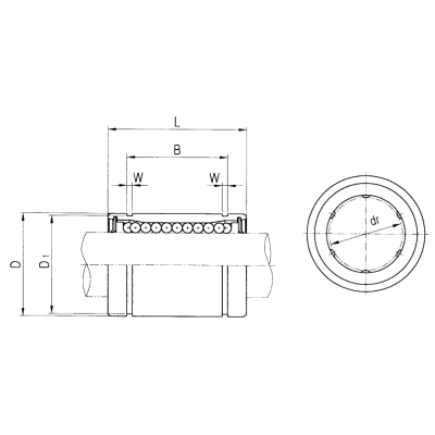 Подшипник LME 16 UU