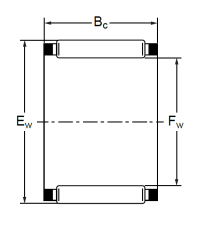 Подшипник K 12x15x13 (KT)