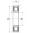 Однорядный шариковый подшипник 6215 ZZ CM
