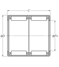 Подшипник HK 1522 AS1 ZW