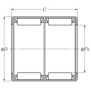 Подшипник HK 1522 AS1 ZW