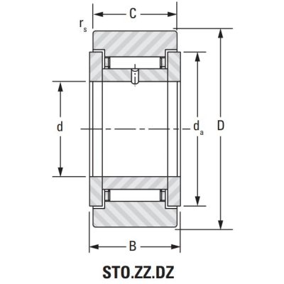 Подшипник STO 10 ZZ DZ