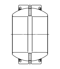 Шарнирный подшипник GE 70 ES 2RS