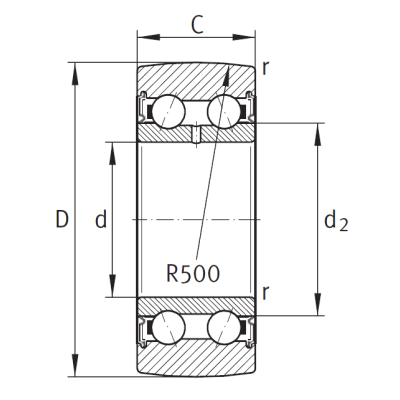 Подшипник LR 5003 2RS