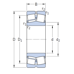 Сферический роликовый подшипник 23028 CC/W33