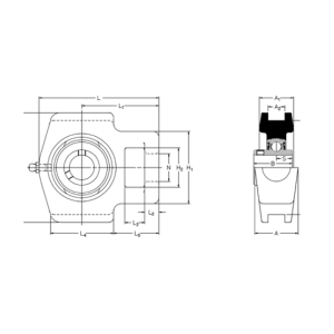 Подшипниковый узел ST 50 EC