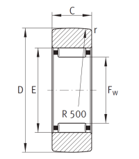 Подшипник RSTO 10 X