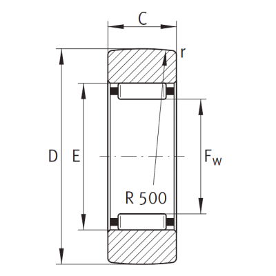 Подшипник RSTO 10 X