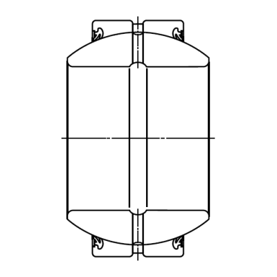 Шарнирный подшипник GE 35 ES 2RS