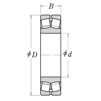 Сферический роликовый подшипник 21304 CDE4 C3 S11