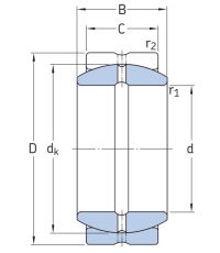 Шарнирный подшипник GE 50 ES