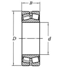 Сферический роликовый подшипник 3003140 Н (23040 MW33)