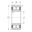 Двухрядный шариковый подшипник 5201 2RS