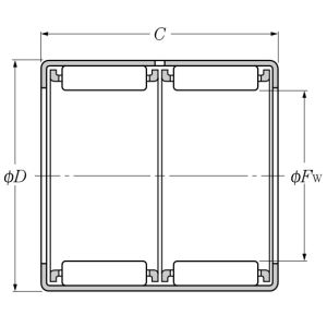 Игольчатый подшипник HK 1522 ZWD