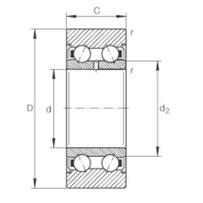 Подшипник LR 5204 X ZZ