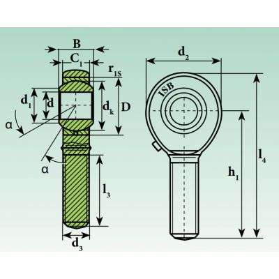 Шарнирная головка TSML 12