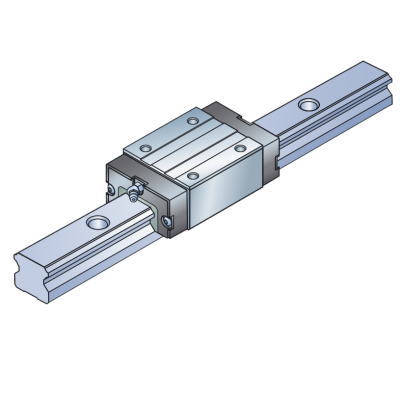 Профильная рельсовая направляющая LLTHS 30 U1 T1 600 P5 D4 (M/P011522)