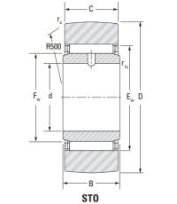 Подшипник STO 10