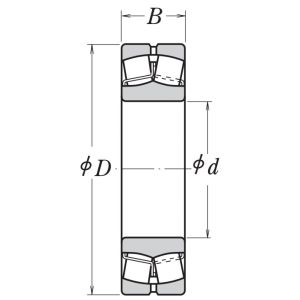 Сферический роликовый подшипник 23032 CDE4S11