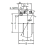 Корпусный подшипник  UCX 16