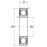 Однорядный шариковый подшипник 6026 ZZ CM
