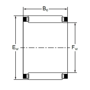 Подшипник K 55x60x35 W (KV)