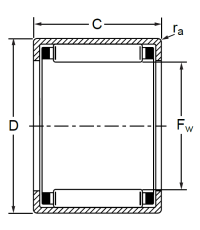 Подшипник HK 1518 AS1