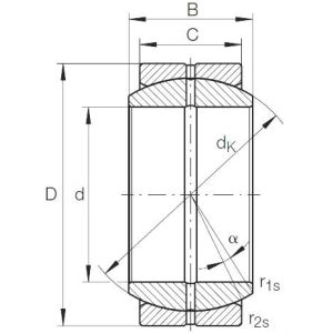 Шарнирный подшипник GE 25 DO