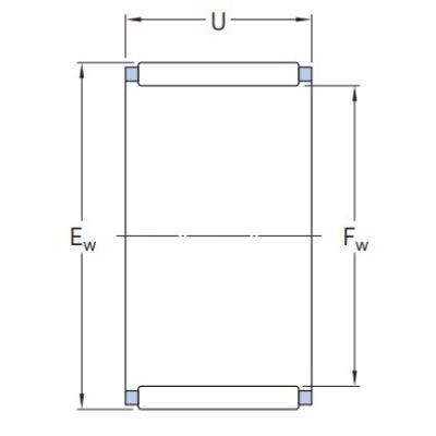 Подшипник K 12x16x13 TN