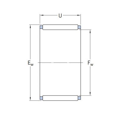 Подшипник K 20x24x17