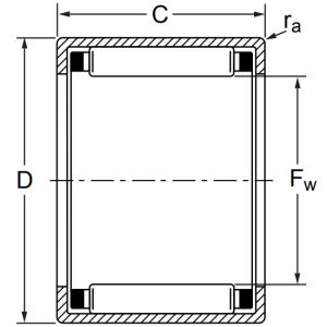 Подшипник HK 2216 AS1