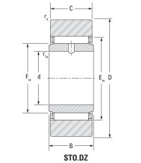 Подшипник STO 30 DZ