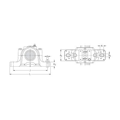 Подшипниковый корпус SE 515-612