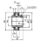 Корпусный подшипник CUC 208