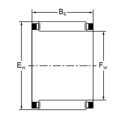 Подшипник K 68x76x36