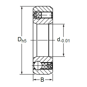 Подшипник обгонной муфты CSK 35