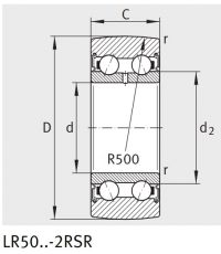 Подшипник LR 5003 2RS