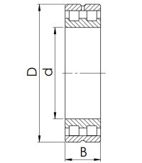 Двухрядный роликовый подшипник 5-3182112 Л (NN 3012 MKP5)