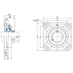 Подшипниковый узел UCF 210 J