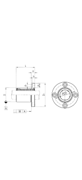 Подшипник LMF 8 UU