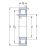 Роликовый цилиндрический подшипник NU 311 ECM