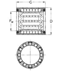 Подшипник LBBR 10-2LS