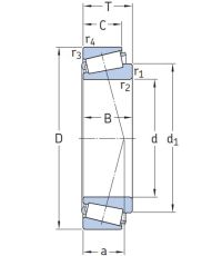 Конический роликовый подшипник 320/32 X/Q