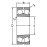 Сферический роликовый подшипник 3003140 Н (23040 MBW33)