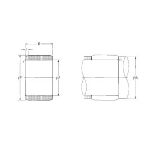 Игольчатый подшипник внутреннее кольцо IR 12x15x22.5