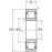 Роликовый цилиндрический подшипник NU 308 EW