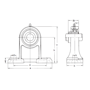 Подшипниковый узел UCPH 210