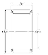 Подшипник K 12x15x13 V1 JP (NTN)