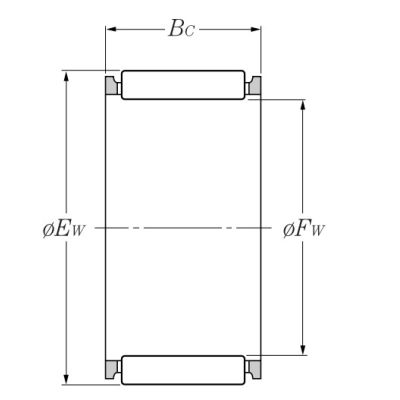 Подшипник K 12x15x13 V1 JP (NTN)