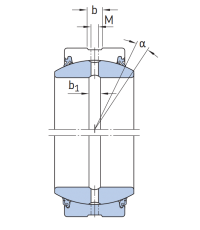 Шарнирный подшипник GE 90 ES 2RS